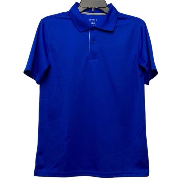 George Boys Royal Blue Polo Shirt, XL 14-16 - Picture 1 of 5